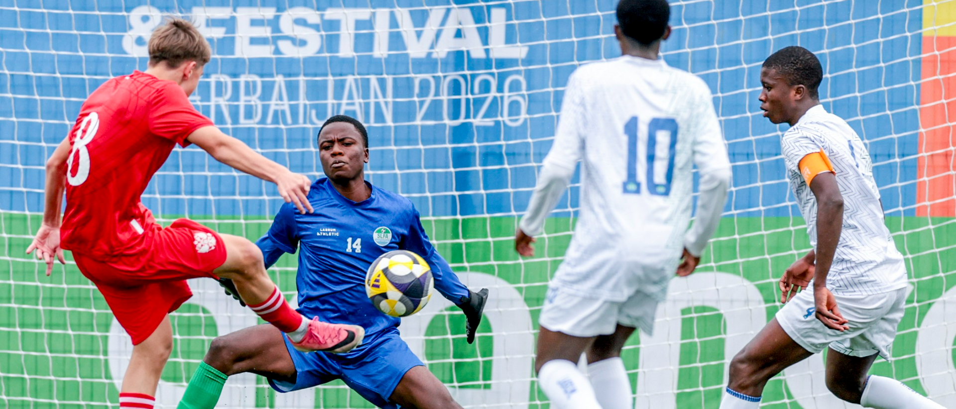 Юношеская сборная России U-15 разгромила Сьерра-Леоне