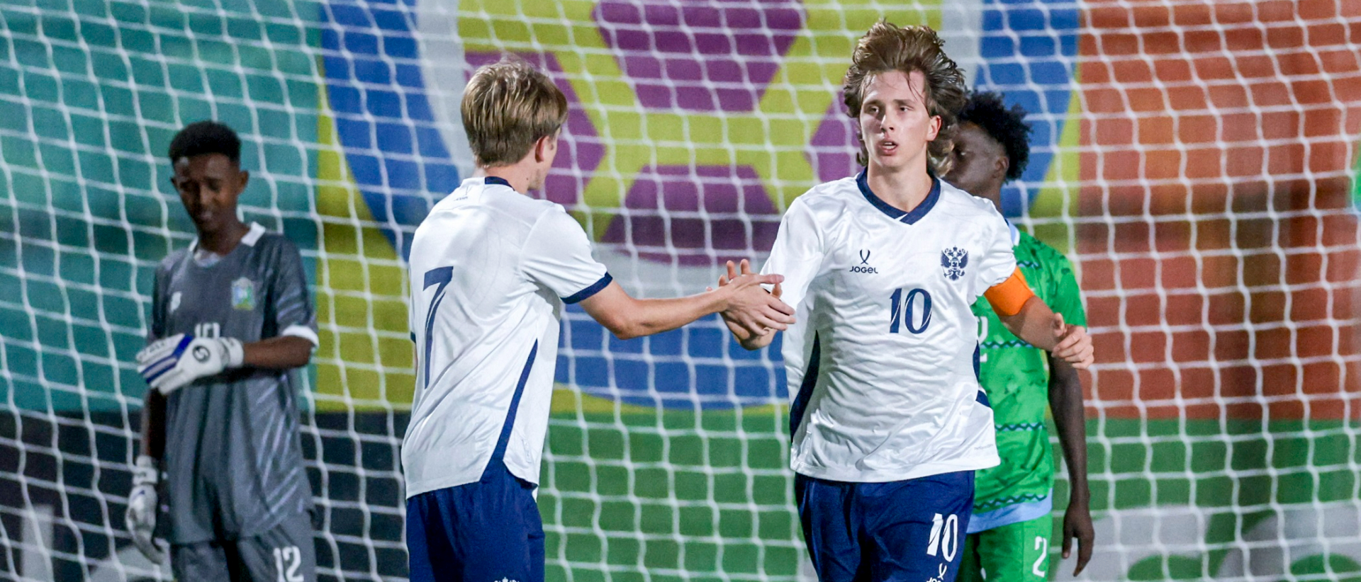 Юношеская сборная России U-15 крупно обыграла Джибути